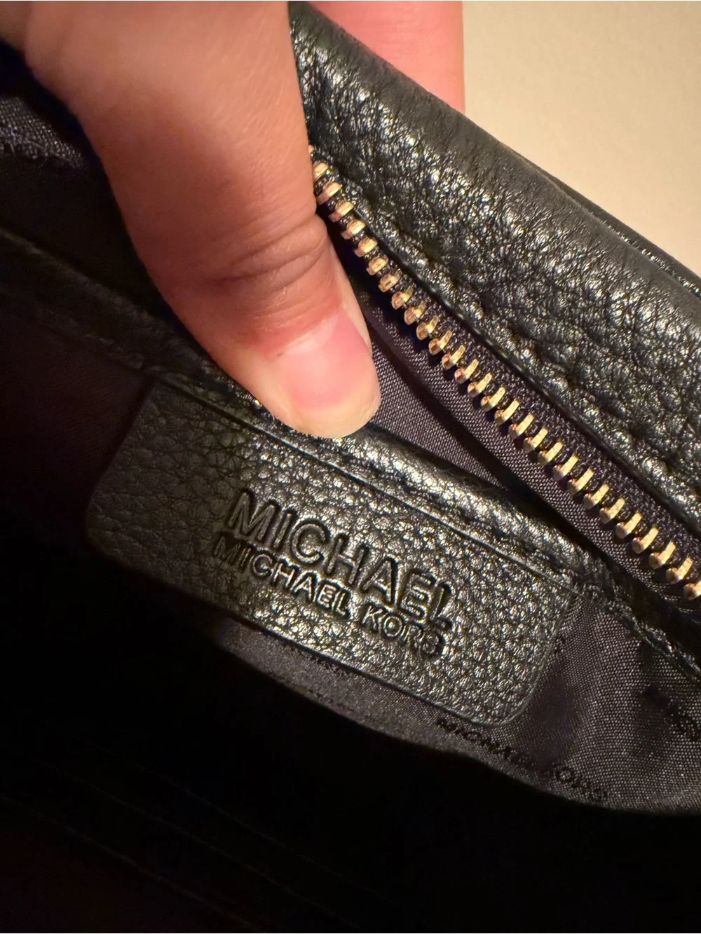 Michael Kors studded crossbody purse